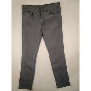 Levi's 511 stretch  jeans - Slim Fit - Men's 34x34 Gray Wash, Stretch 5 Pocket